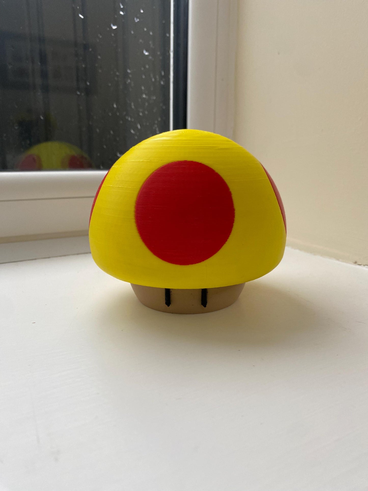 3D printed Mushroom head super Mario mushroom Towbar hitch cover