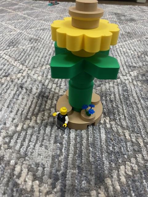 Giant L3GO inspired 3D printed Sunflower