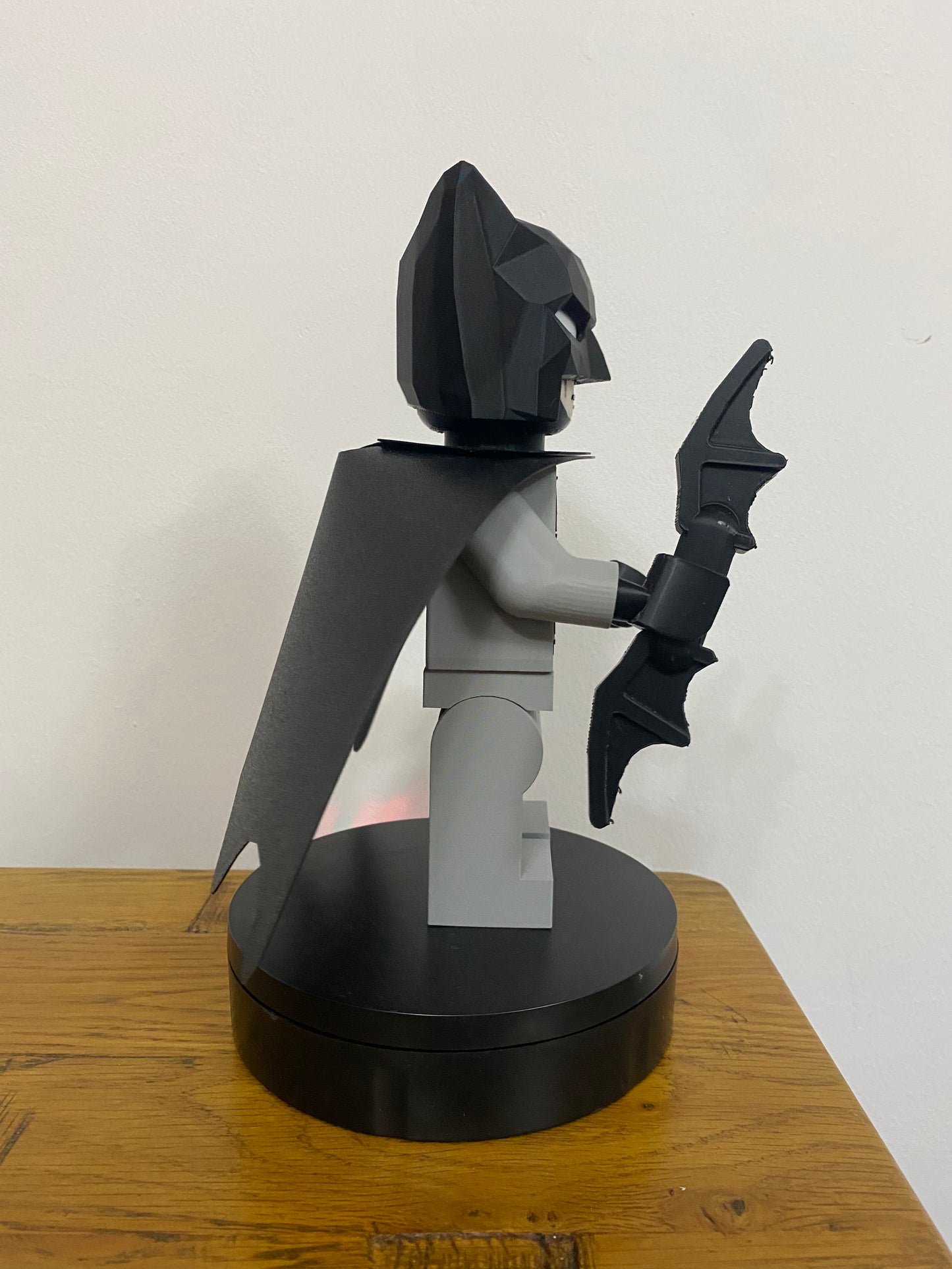 3D printed BIG BRICK L3GO inspired Batman