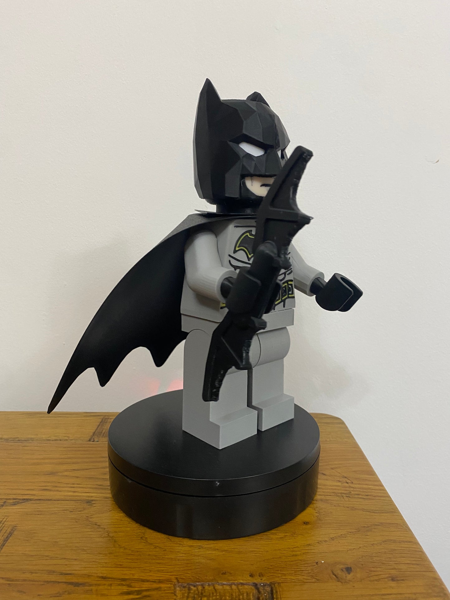 3D printed BIG BRICK L3GO inspired Batman