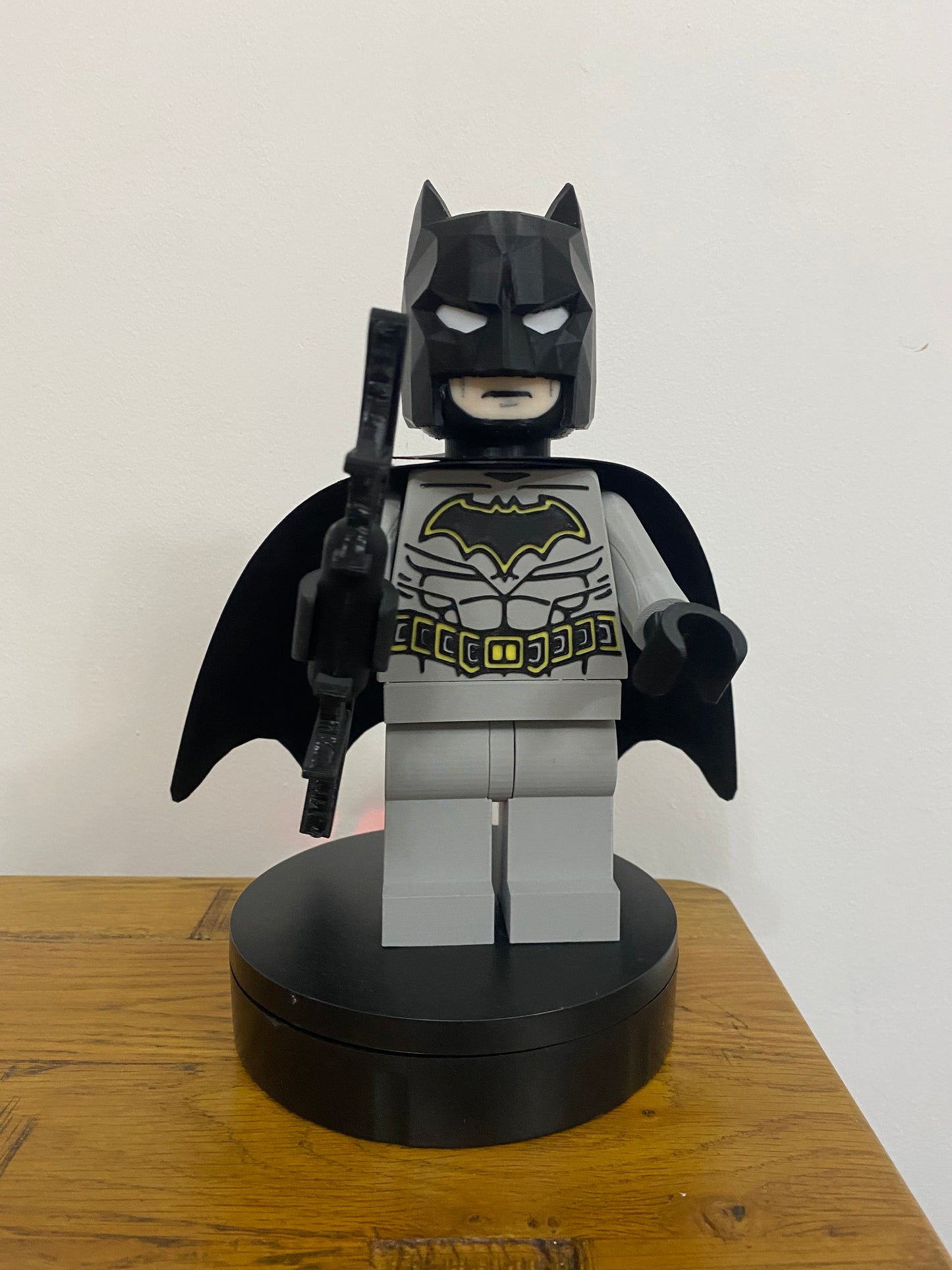 3D printed BIG BRICK L3GO inspired Batman