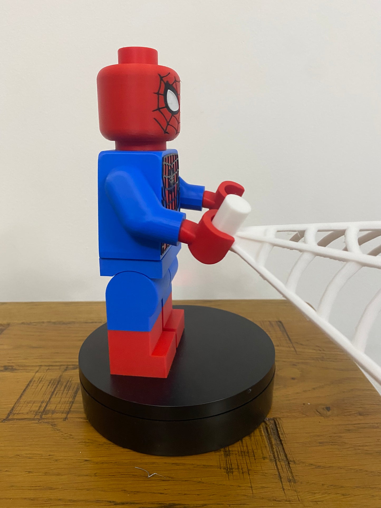 3D Printed Big Brick L3GO inspired Spider-Man.