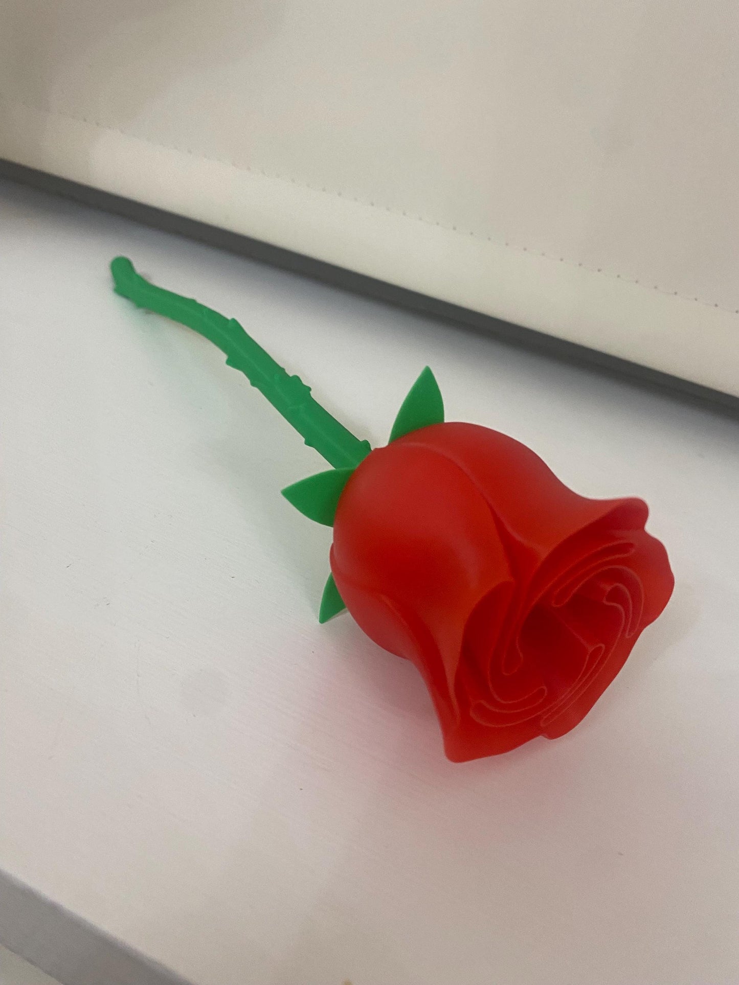 Beautiful 3D printed Rose stem artificial flowers in single or bunches