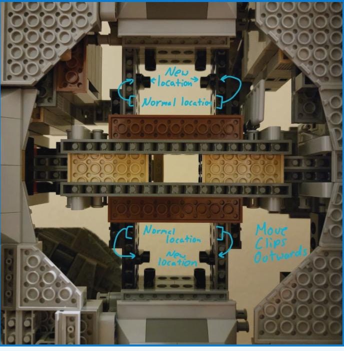 UCS Millennium Falcon 75192 - Vertical Display Mount  - Any Colour  - 3D Printed **FREE uk DELIVERY**