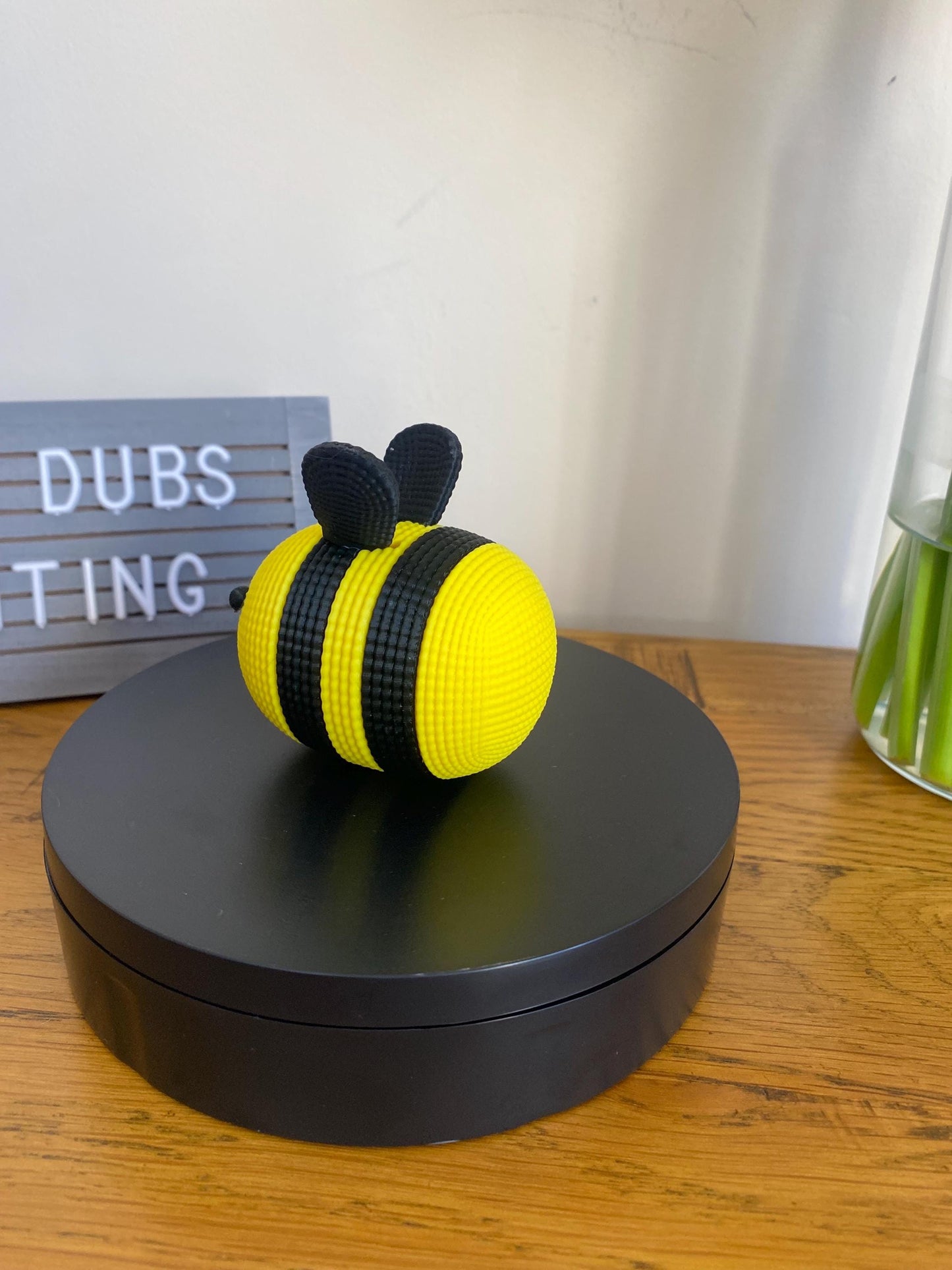 Beautifully 3D printed Crochet style bumble bee perfect gift