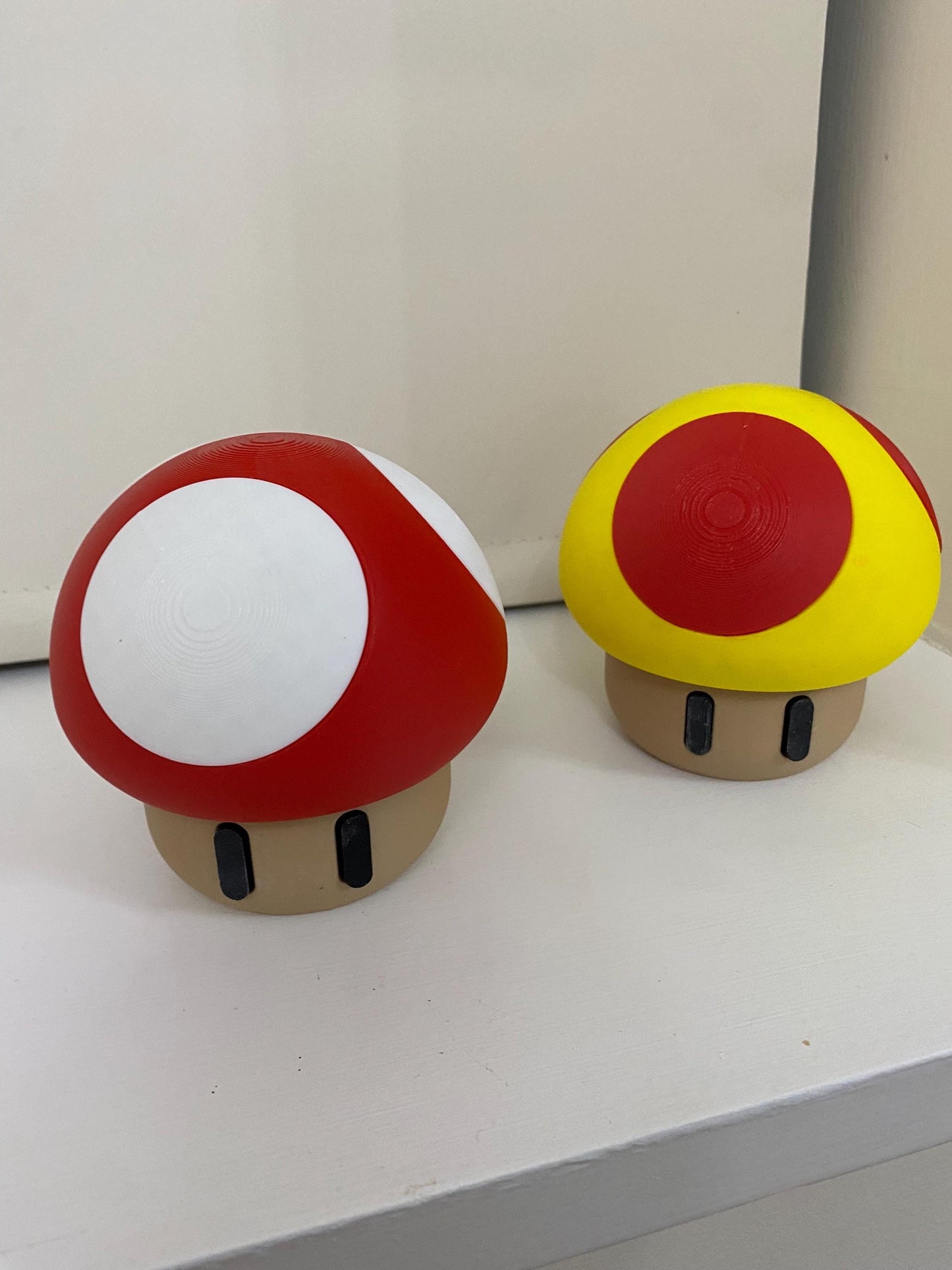 Super Mario Inspired Mushroom Head secret storage pot cash trinket jewellery box