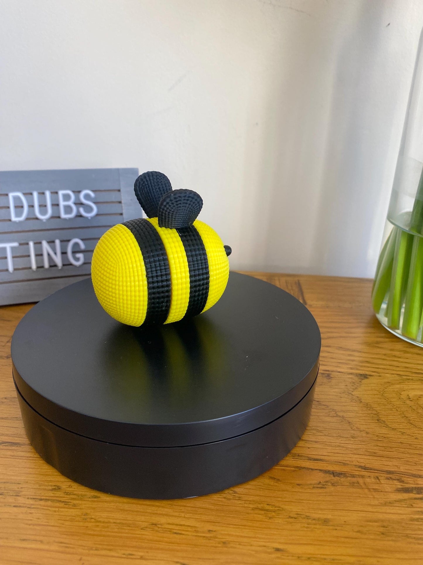 Beautifully 3D printed Crochet style bumble bee perfect gift